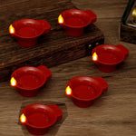 12 Water Sensor Diyas for Decoration | Kids & Pets Friendly