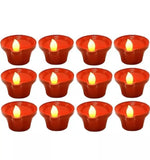 12 Water Sensor Diyas for Decoration | Kids & Pets Friendly
