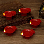 12 Water Sensor Diyas for Decoration | Kids & Pets Friendly